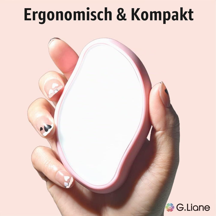 G.Liane Kristall-Haar-Radiergummi, Kristall-Haarentferner, Nano Glas Haarentfernerstein, wiederverwe