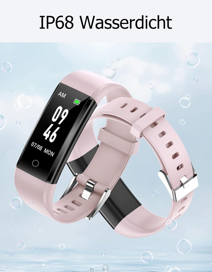 GRV Schrittzähler Uhr Ohne Bluetooth/App/Handy für Damen und Heren,Kinder Fitness Tracker Fitnessuhr