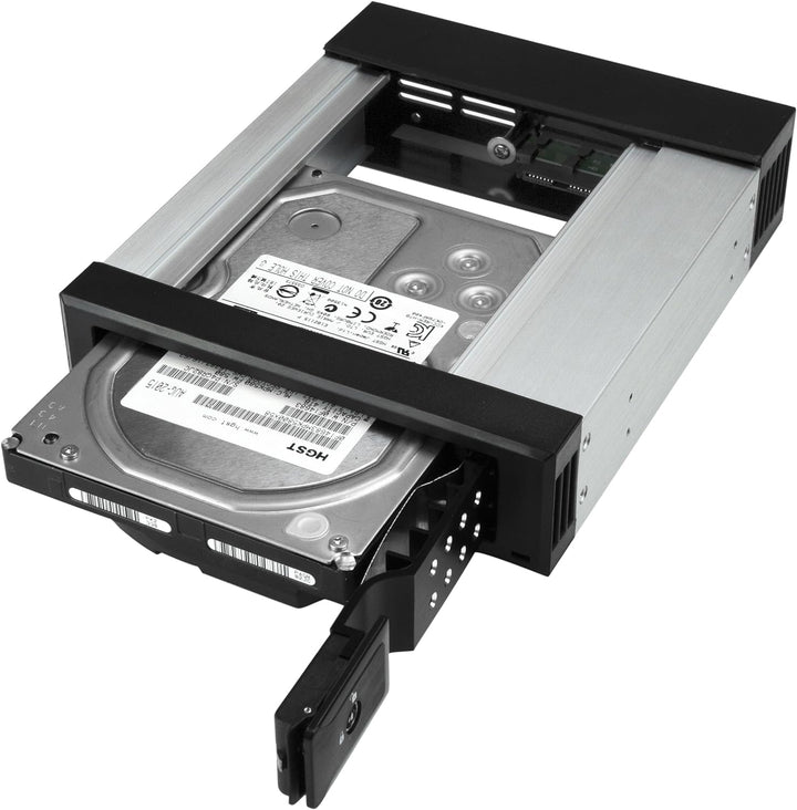 StarTech.com Hot-Swap Festplattenschacht von 5,25" auf 3,5" - Wechselbarer Laufwerksschacht für 3,5"