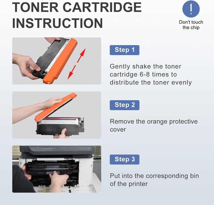 Superpage Ersatz für HP 117A Toner Set Kompatibel für Toner HP Color Laser MFP 179fwg 178nwg 179fnw