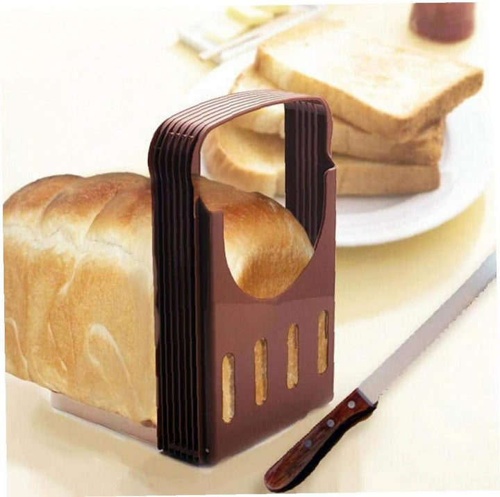 Brotschneidemaschine Adjustable Faltbare Loaf Cutter Rack-brotschneider Zum Schneiden Brot Und Kuche
