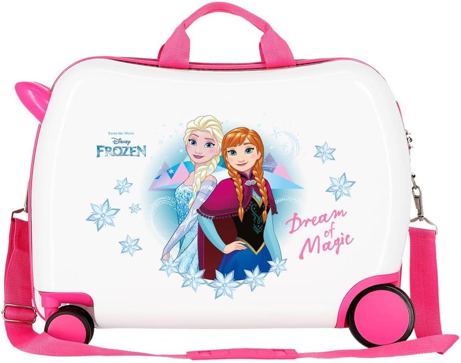 Disney Frozen Die Eiskönigin Dream of Magic Kinder-Koffer Mehrfarbig 50x38x20 cms Hartschalen ABS Ko