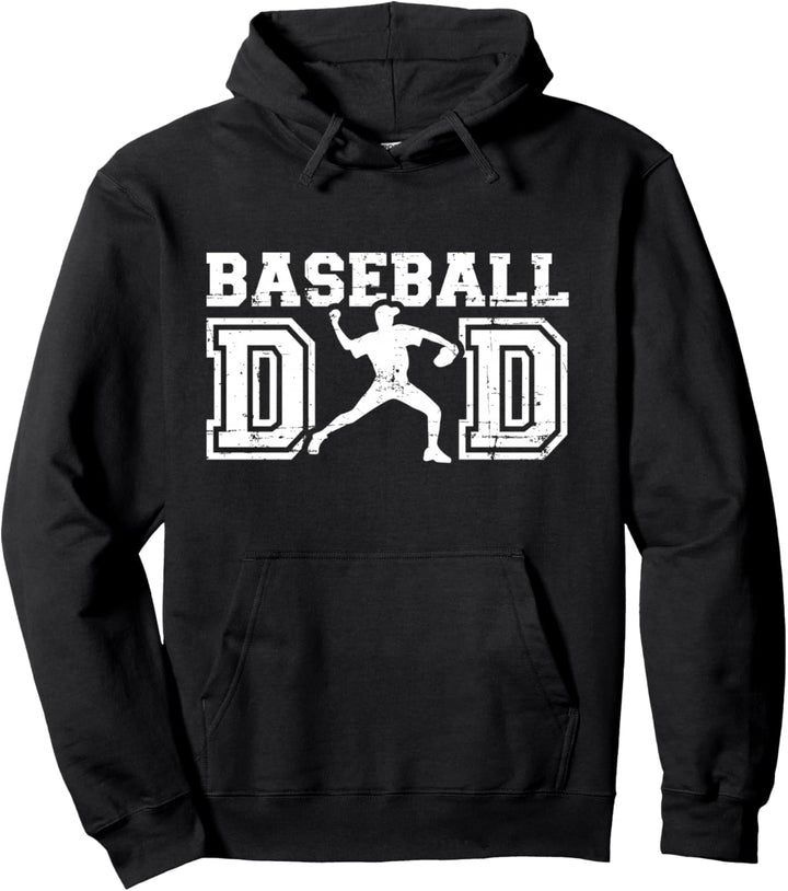 Baseball Papa Vater Pullover Hoodie