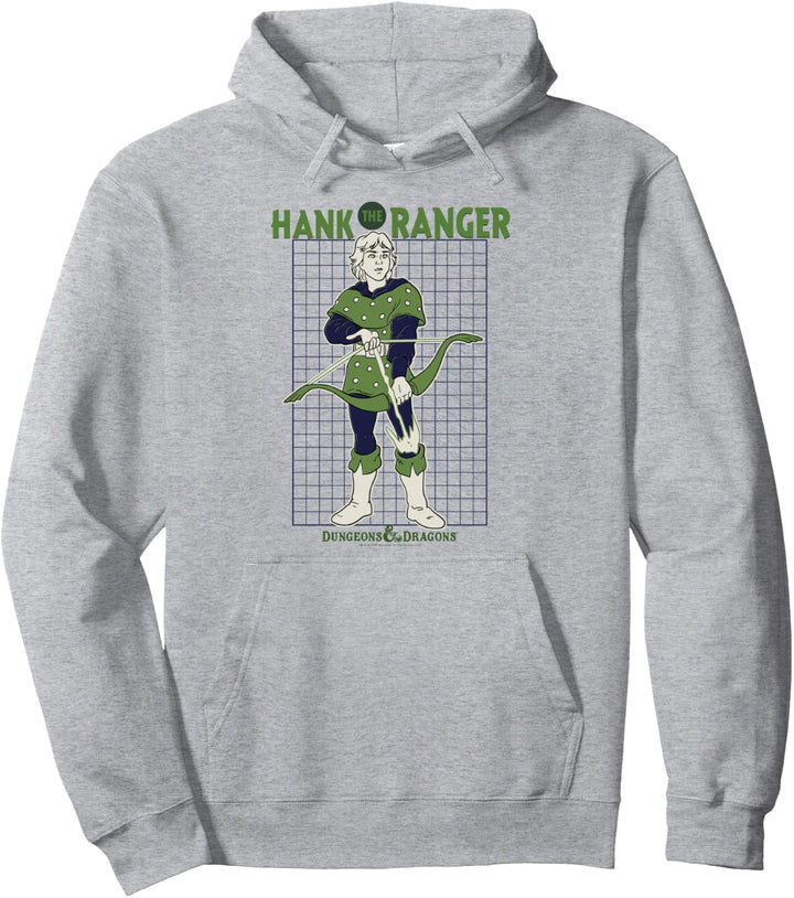 Dungeons &amp; Dragons Hank The Ranger Grid Portrait Pullover Hoodie