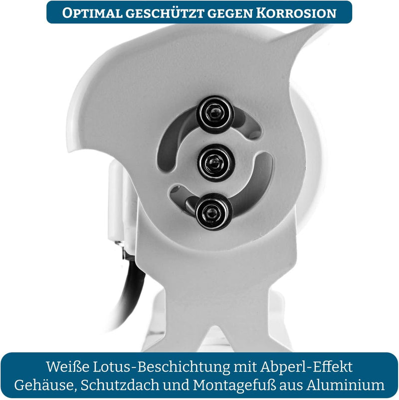 Carmedien cm-DKRFS3 Twin Rückfahrsystem 12V 24V Dual Rückfahrkamerasystem digitaler Rückspiegel Wohn