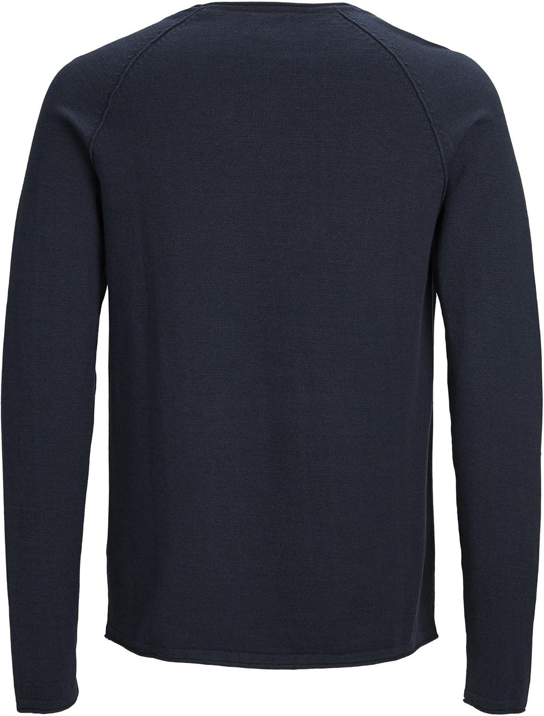 JACK &amp; JONES Male Strickpullover mit Rundhals Einfarbig Strickpullover mit Rundhals XS Blau (Ensign