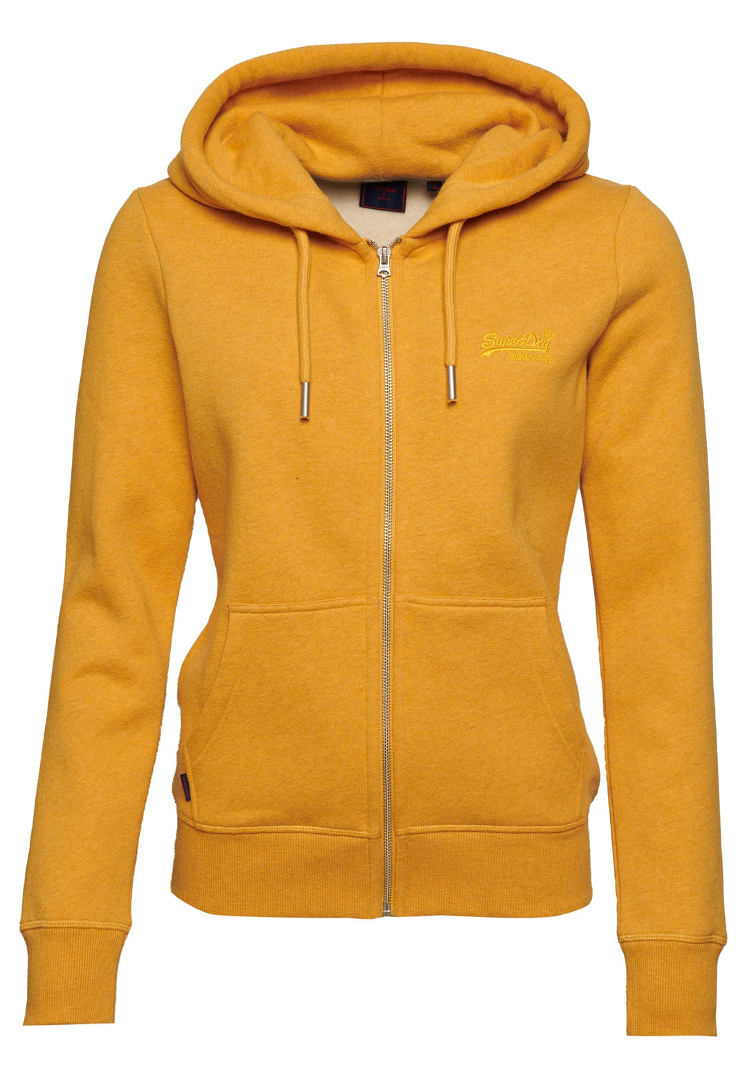 Superdry Damen Sudadera Con Cremallera Kapuzenpullover 38 Gelb