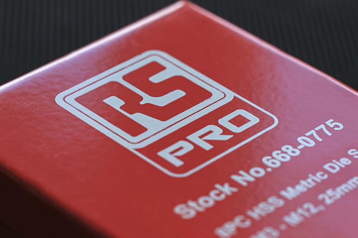 RS PRO Schneideisen-Satz, 8-teilig, Matrizen M3 → M12