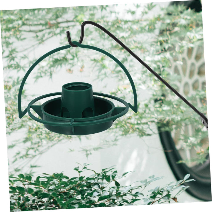 Heavy Duty Stahl Vogelhäuschen Halterung mit Drehbarem Arm Wetterfester Geländerhalter für Terrasse