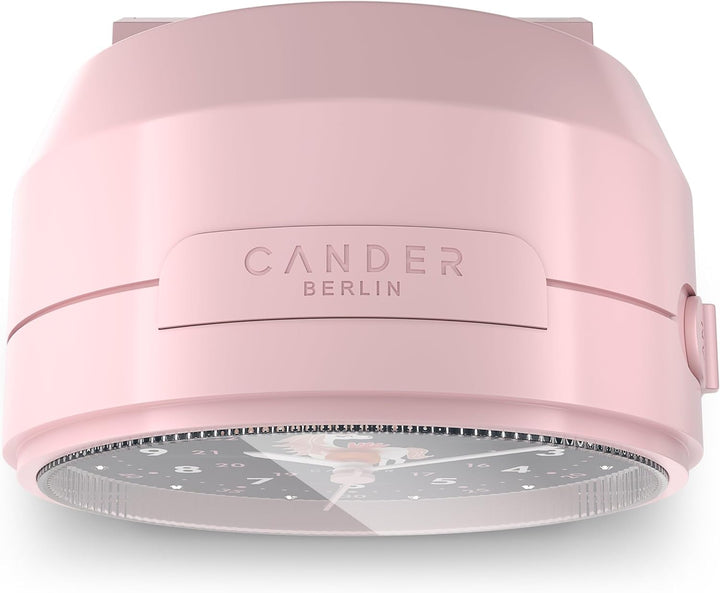Cander Berlin MNU 1209 M Kinderwecker lautlos Einhorn Licht Snooze Beleuchtung analog Jungen Mädchen