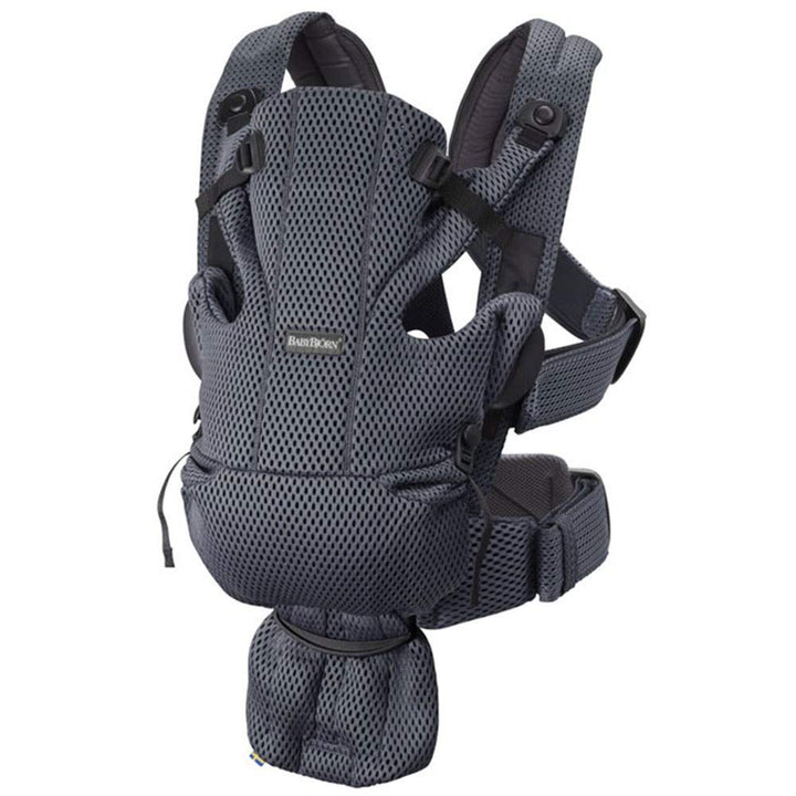 BabyBjörn Babytrage Move, 3D-Netzstoff, Anthrazitgrau 3D-Netzstoff Anthrazitgrau, 3D-Netzstoff Anthr