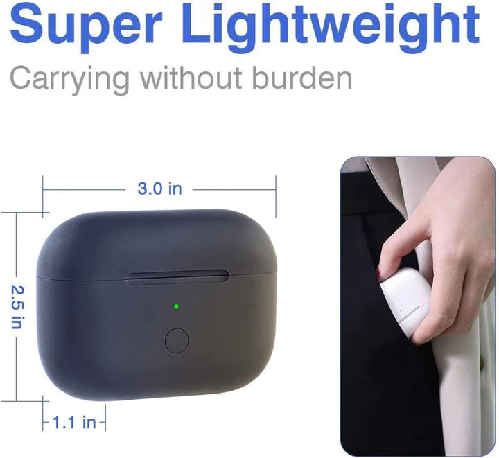 Kabelloses ladecase für Airpods pro, Ersatz Ladecase für Airpods pro mit Bluetooth-Pairing(Kopfhörer