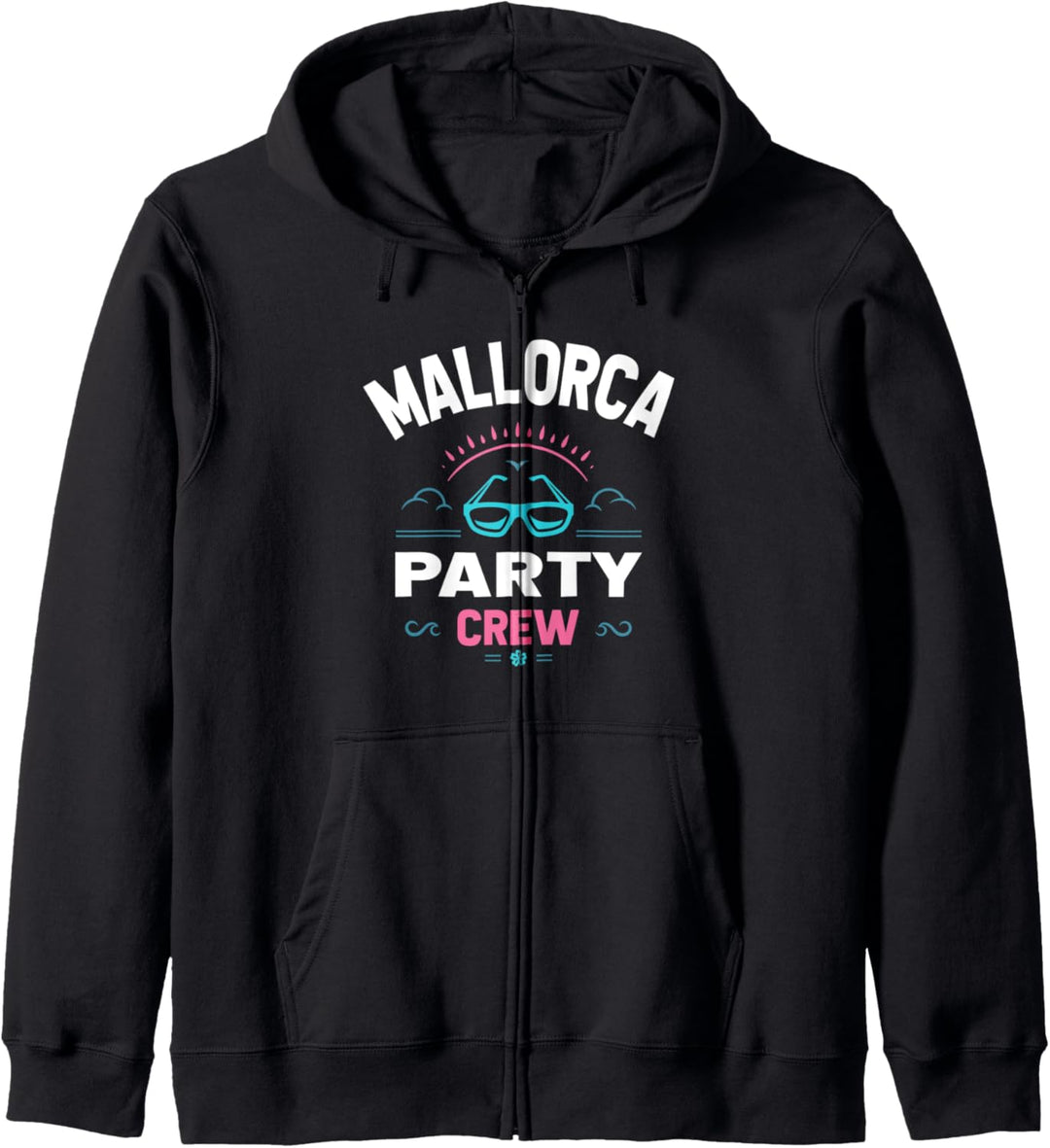 Mallorca Party Crew Mallorca Spanien Feiern Gruppe Kapuzenjacke