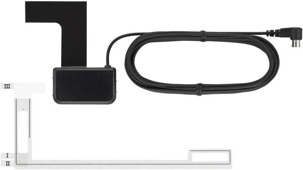Kenwood DAB-Antenne CX-DAB1 Scheibenklebeantenne für alle DAB/DAB+ Geräte mit SMB-Anschluss, Phantom