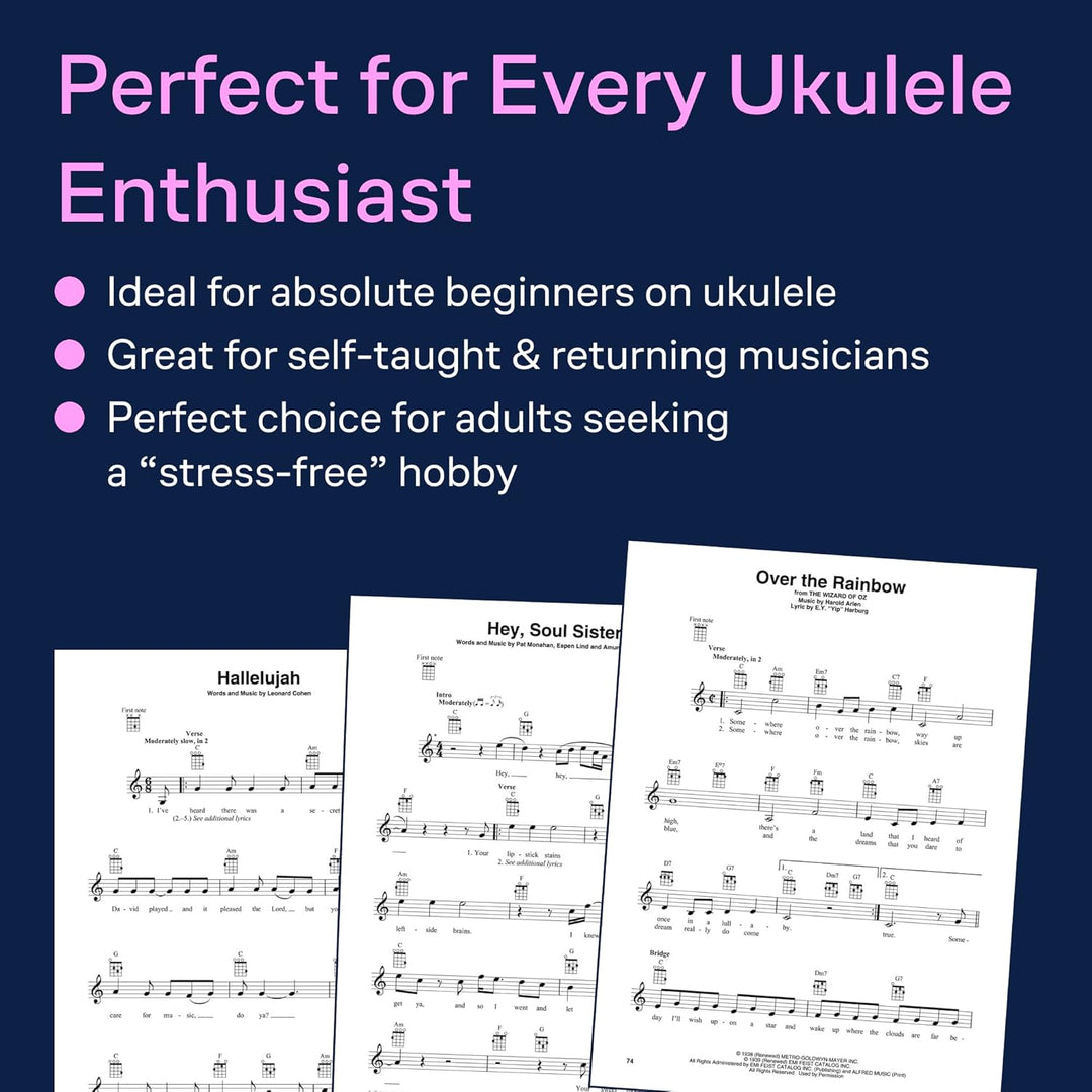 First 50 Songs You Should Play On Ukulele: Noten, Sammelband für Ukulele, Taschenbuch
