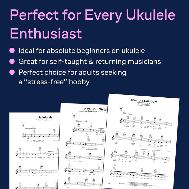 First 50 Songs You Should Play On Ukulele: Noten, Sammelband für Ukulele, Taschenbuch