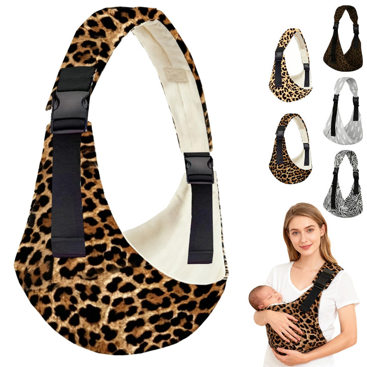 LUKIUP Tragetuch Neugeboren, Verstellbare Hüfttrage, Babytrage Seitlich, Ergonomische Tragetuch Neug