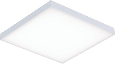 Paulmann 79824 LED Panel Velora eckig incl. 1x8,5 Watt dimmbar Deckenlampe Weiss matt Lichtpanel Met