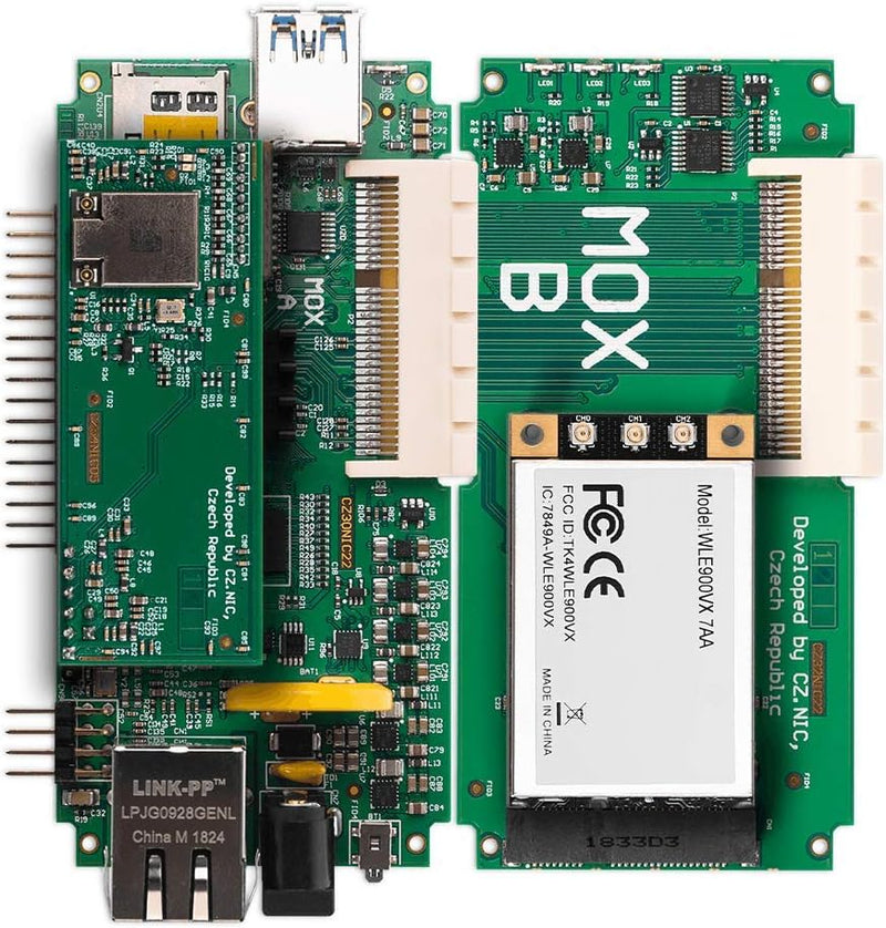Turris MOX Power Wi-Fi | modular, Open Source & Secure Router/Server/Switch/Access Point | CPU 1 GHz