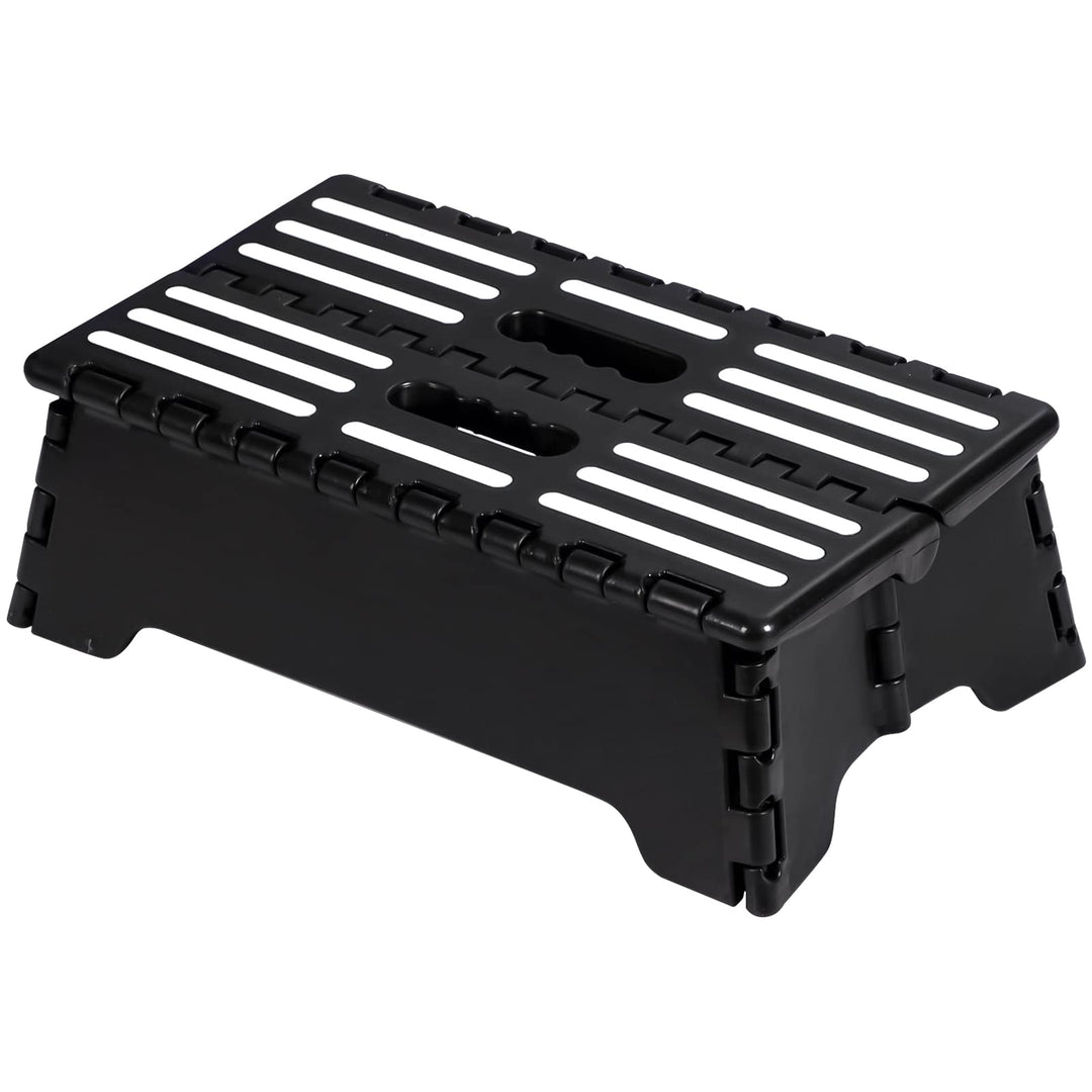 Rutschfester Klapphocker, Tritthocker |bis 100kg |38x22x13cm Tragbarer Faltbarer Aufstiegshilfer Hoc