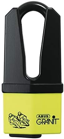 ABUS SRA Granit Quick 37 Bremsscheibenschloss, gelb one size, one size