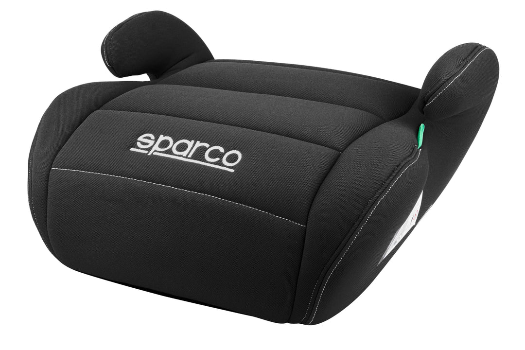 Sparco Kinderautositz Booster Schwarz i-Size für Jungen und Mädchen. Zugelassen ECE R129/03 125-150