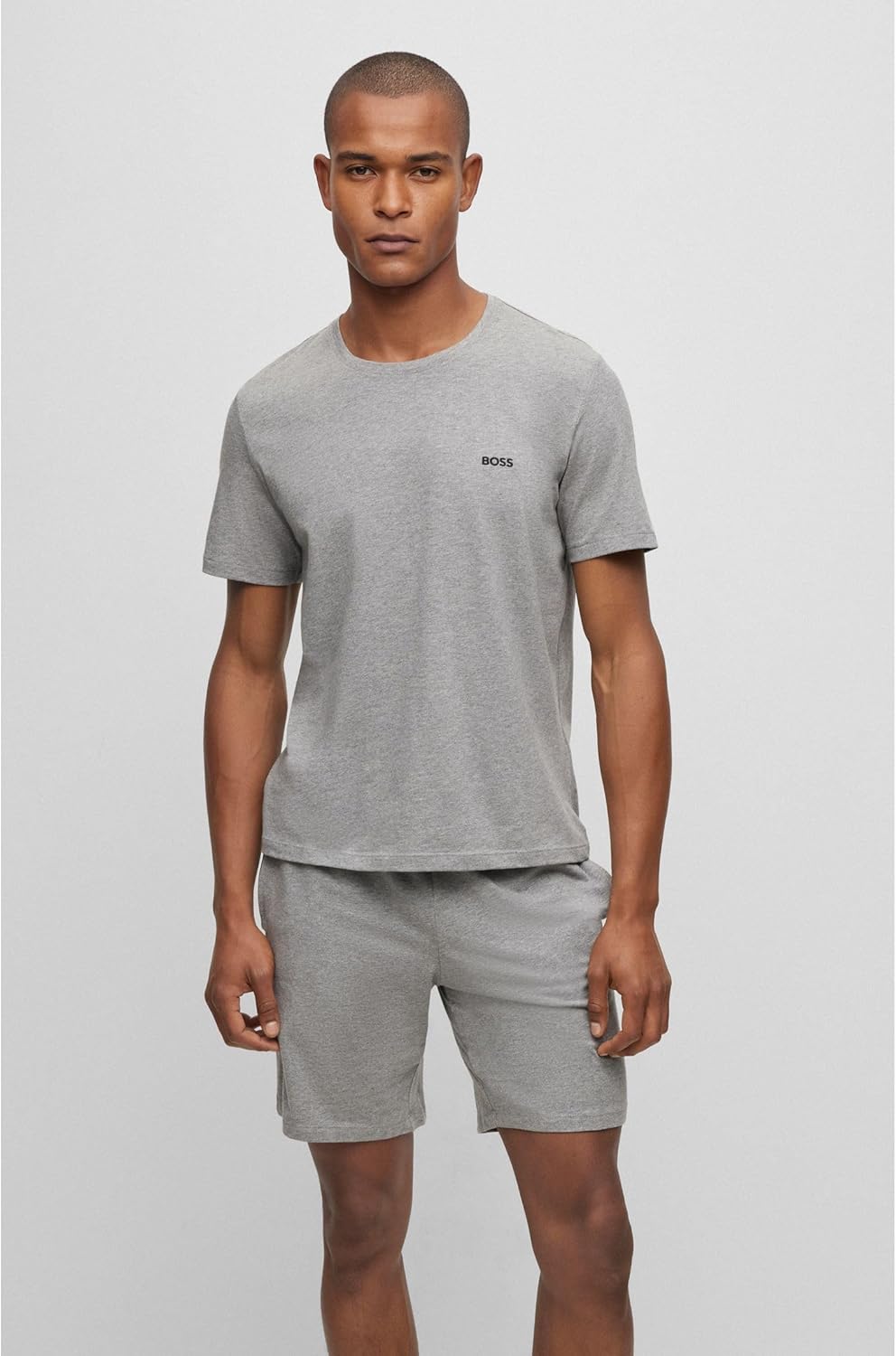 BOSS Herren Mix&Match R T-Shirt, S New - Medium Grey33