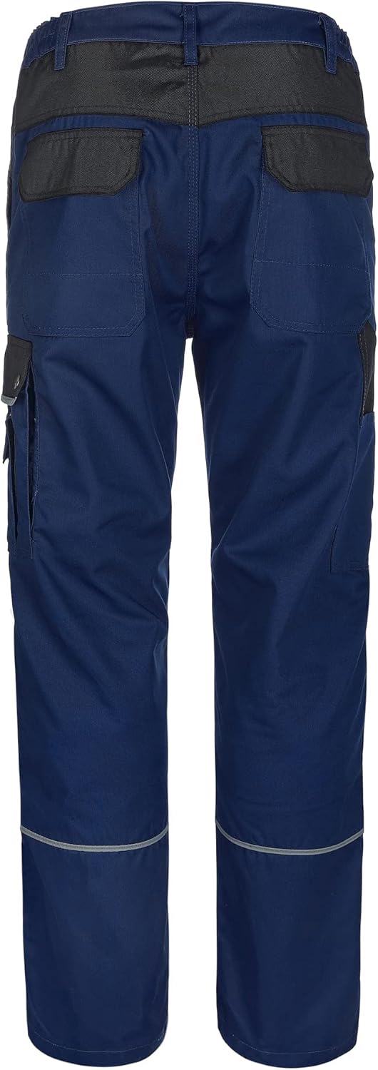 TMG | Leichte Arbeitshose für Herren, lang, ideal für Sommer, Cargohose mit Kniepolster, mit Taschen