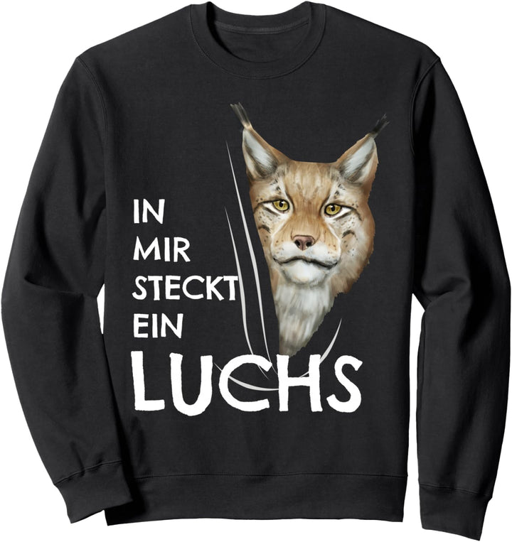 Luchs Kostüm Kinder Kleidung In mir steckt ein Luchs Sweatshirt