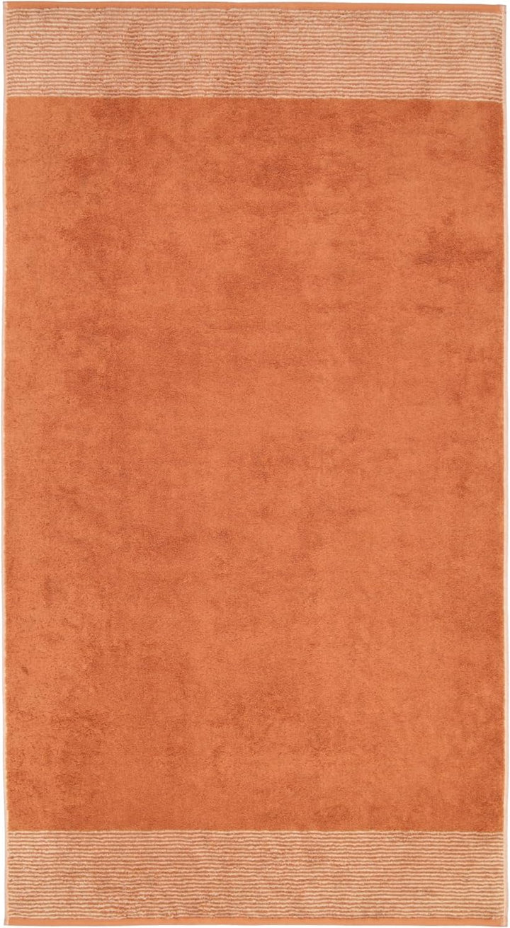 CAWÖ Home Handtücher Luxury Home Two-Tone 590 Kupfer - 32 Duschtuch 80x150 cm, Duschtuch 80x150 cm