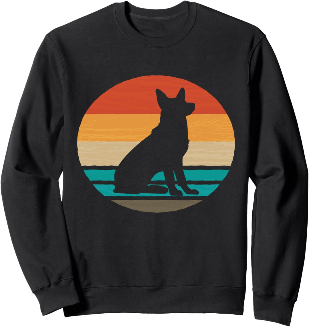 Schäferhund Retro Deutscher Schäferhund Geschenk Sweatshirt