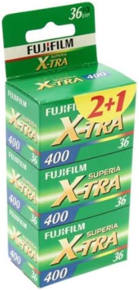 Fuji Superia X-TRA 400-36 Film (Farbe, 3er Pack)