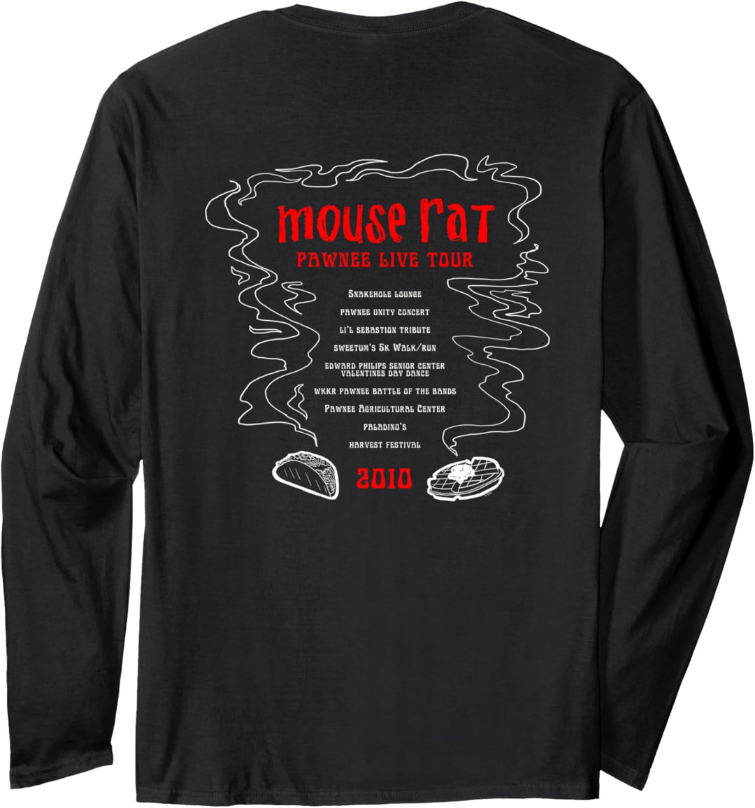Parks & Recreation Maus Ratte Langarmshirt
