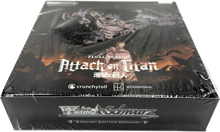 Weiss Schwarz: Attack On Titan: Final Season - ENG Booster Box