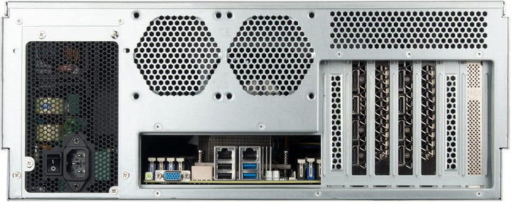 SilverStone Technology RM43-320-RS, 4HE-Rackmount-Speicherservergehäuse mit 20 Schächten für 2,5-Zol