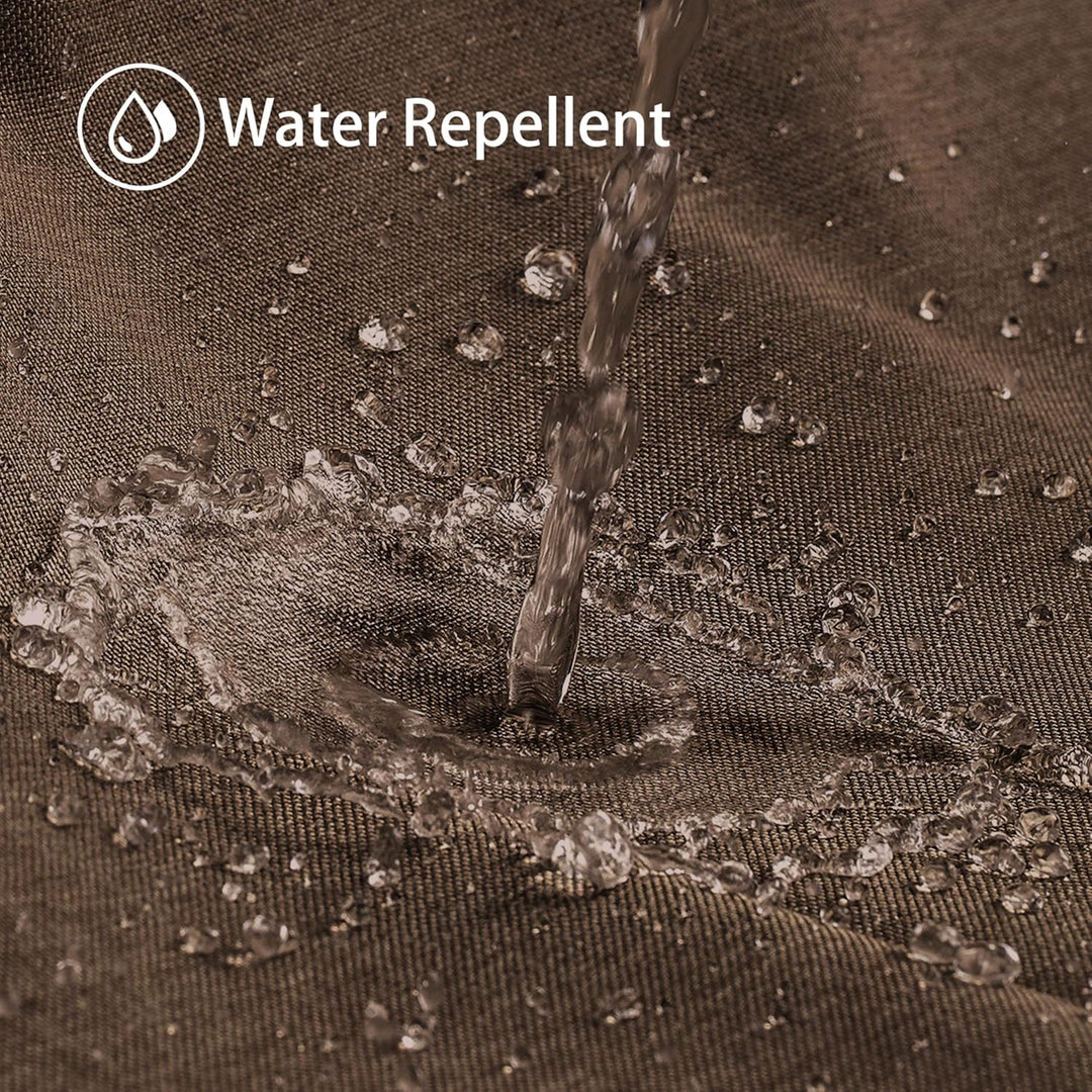 Duschvorhang Leinen mit Metall Duschvorhangringe Stoff Textil Badewannenvorhang Anti Schimmel Bad Vo