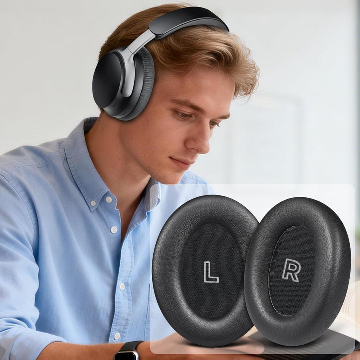 SOULWIT Lammfell Ersatz Ohrpolster für Bose QC Ultra/New QuietComfort Ultra(2nd Gen) Wireless Kopfhö