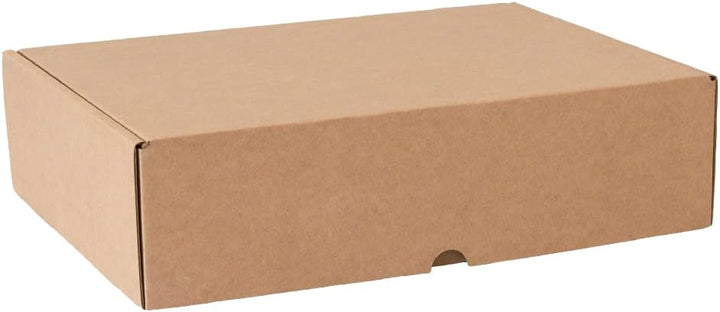 Packung mit 20 Kartons aus Kraftpapier, für Versand, Versand oder Aufbewahrung, Masse (L x B x H): 3