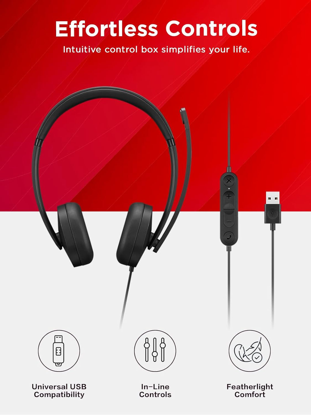 Lenovo Wired Stereo Headset G2
