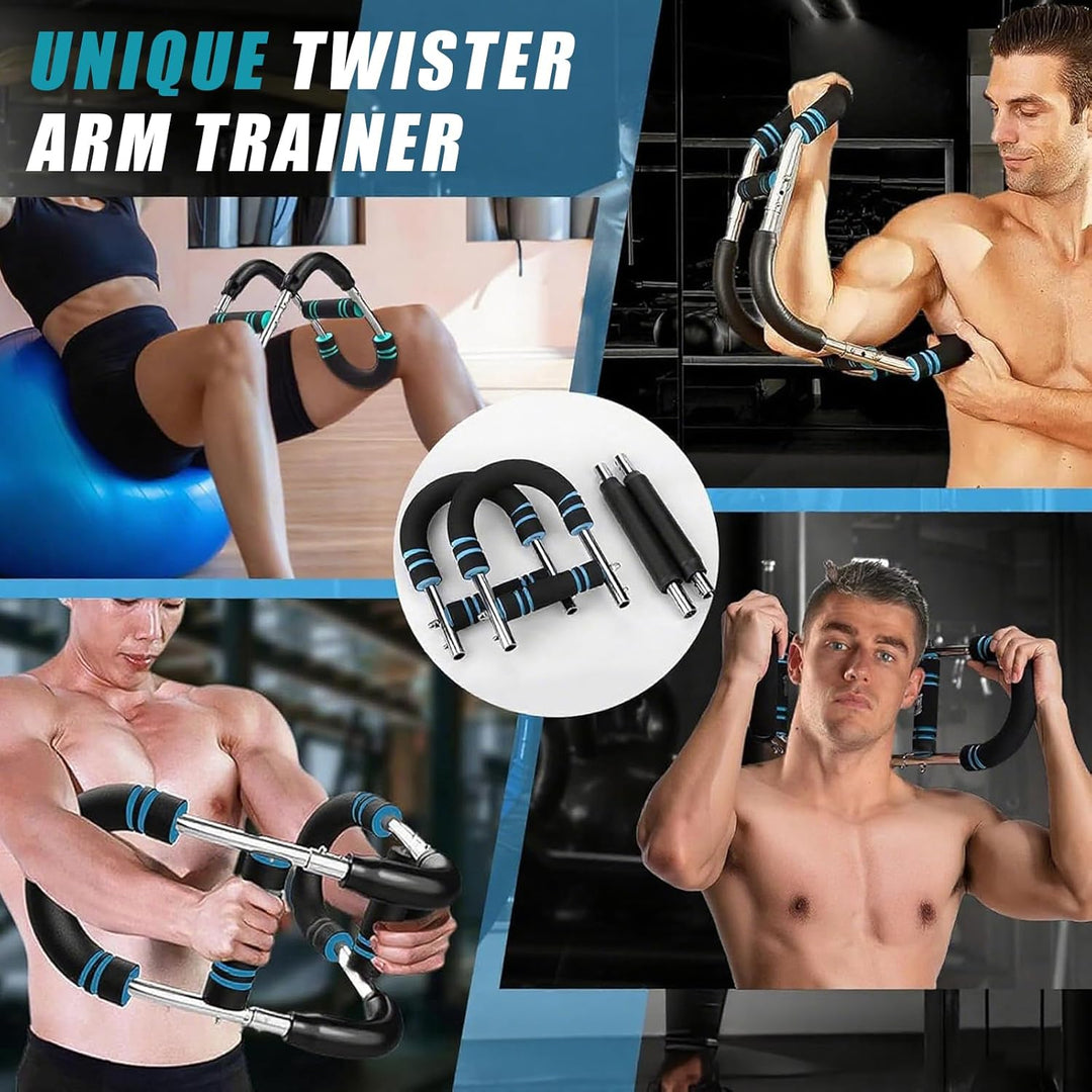 Verstellbarer Brust- & Armtrainer Widerstand Bis 50kg (70-110 Lb), Brusttrainer Männer, Gorilla Grip