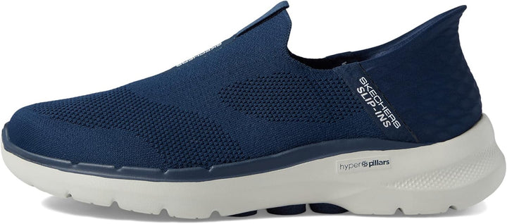 Skechers Herren Go Walk 6-Easy On Sneakers 41 EU Navy, 41 EU Navy