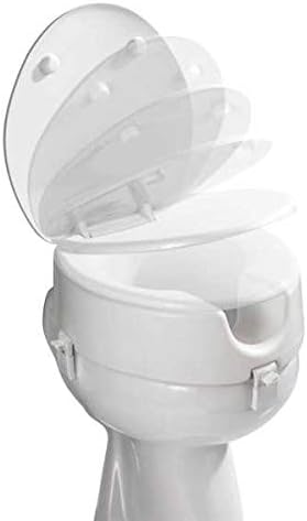 WENKO Premium WC-Sitz Secura - mit Easy-Close Absenkautomatik, Duroplast, 41.5 x 19 x 44 cm, Weiss
