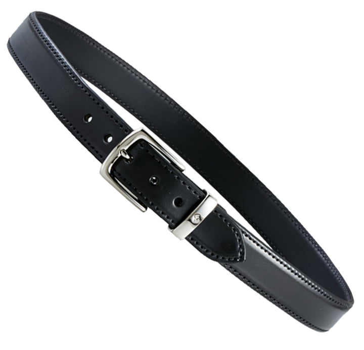 Aker Leather Einfarbig für Herren. 30 Inch Schwarz, 30 Inch Schwarz