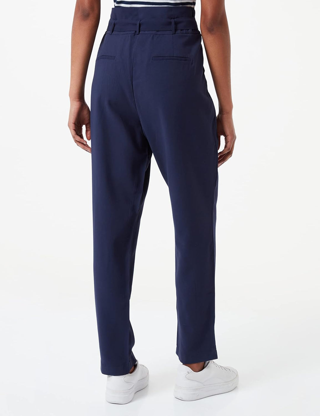 Naf Naf Damen Klassische Hose 36 Marineblau, 36 Marineblau