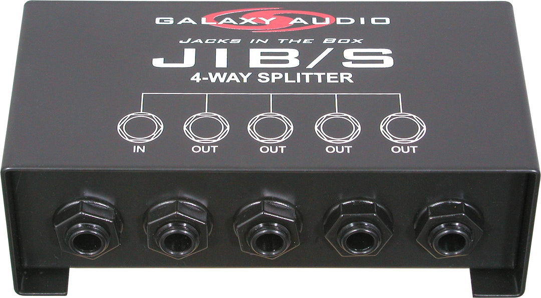 Galaxy Audio JIB/S 4-Wege-Splitter Einheitsgrösse Originalversion, JIB/S 4-Wege-Splitter