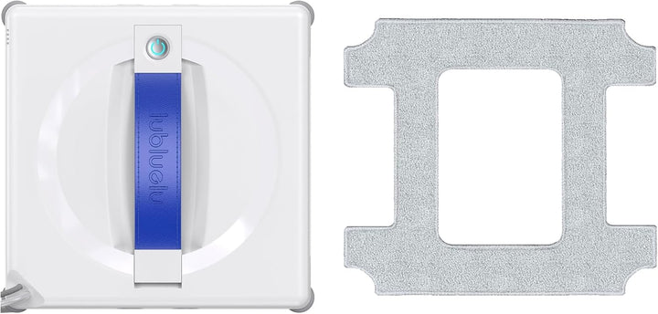 Lubluelu Mikrofaser Reinigungspads 22×22 cm 4er Set für Fensterputzroboter CH10 / W100 – NICHT kompa