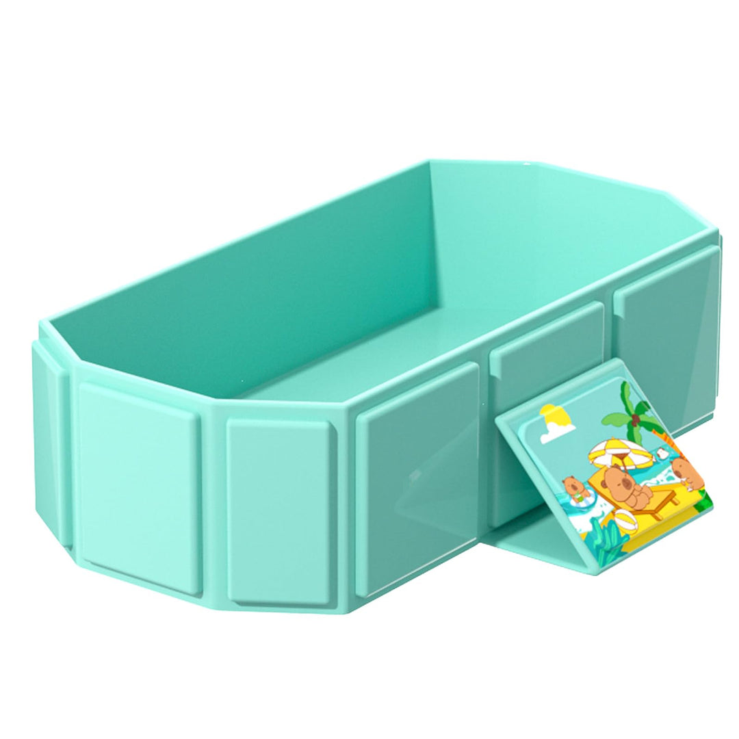 Faltbare Badewanne 75x45x25cm Tragbare Klappbare Multifunktionale Wanne für Familienmitglieder und H
