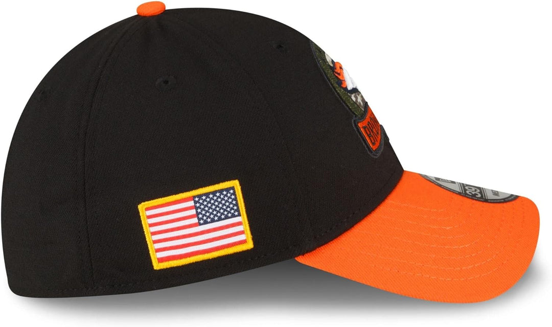 New Era Salute to Service 2022 Basecap 39Thirty NFL Fanartikel American Football Kappe schwarz M-L 3