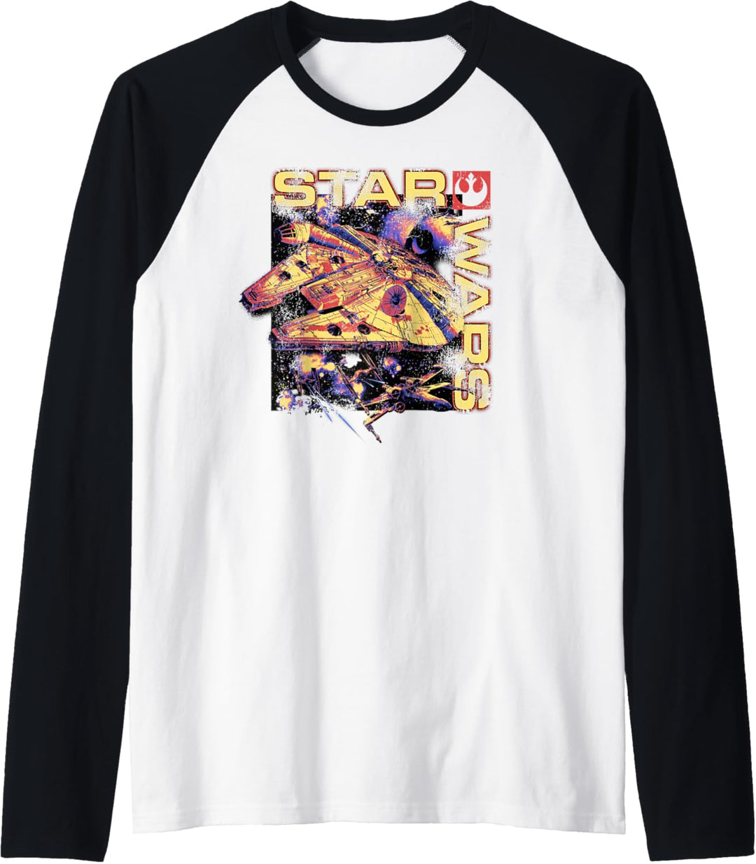Star Wars Falcon Color Ship Raglan
