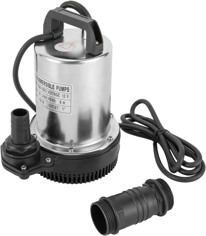 DC 12V Tauchpumpe Wasserpumpe, 50L/min Tauchwasserpumpe Teichpumpe Umwälzpumpe Keramik Pumpenkern St